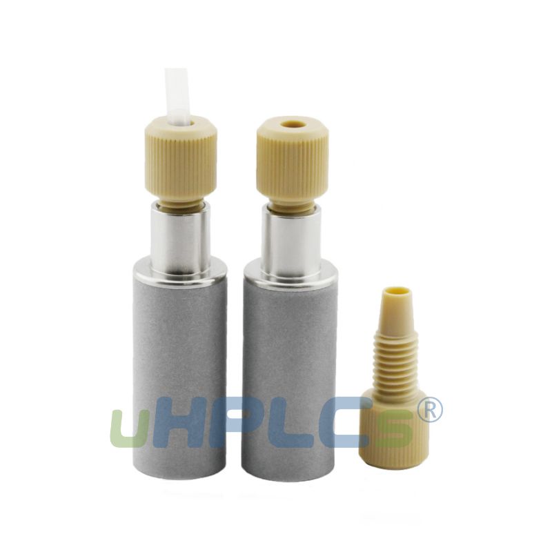 Special inlet solvent filter