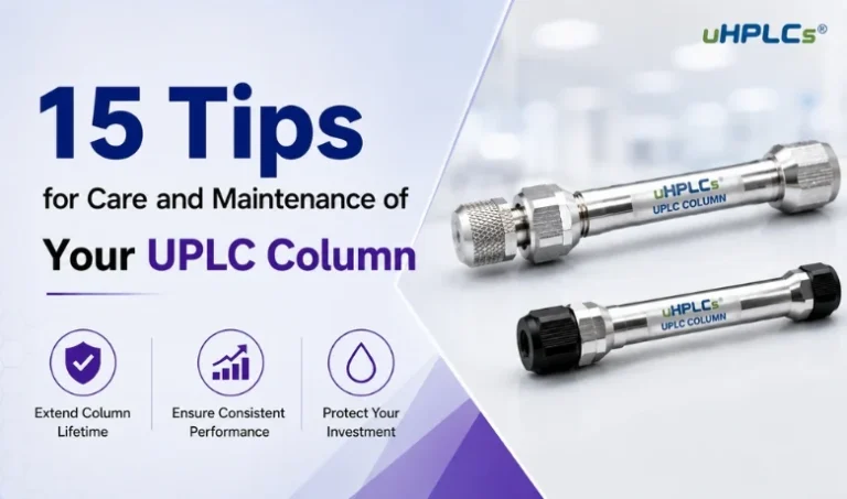 15 Tips for Care and Maintenance of Your HPLC Column uHPLCs