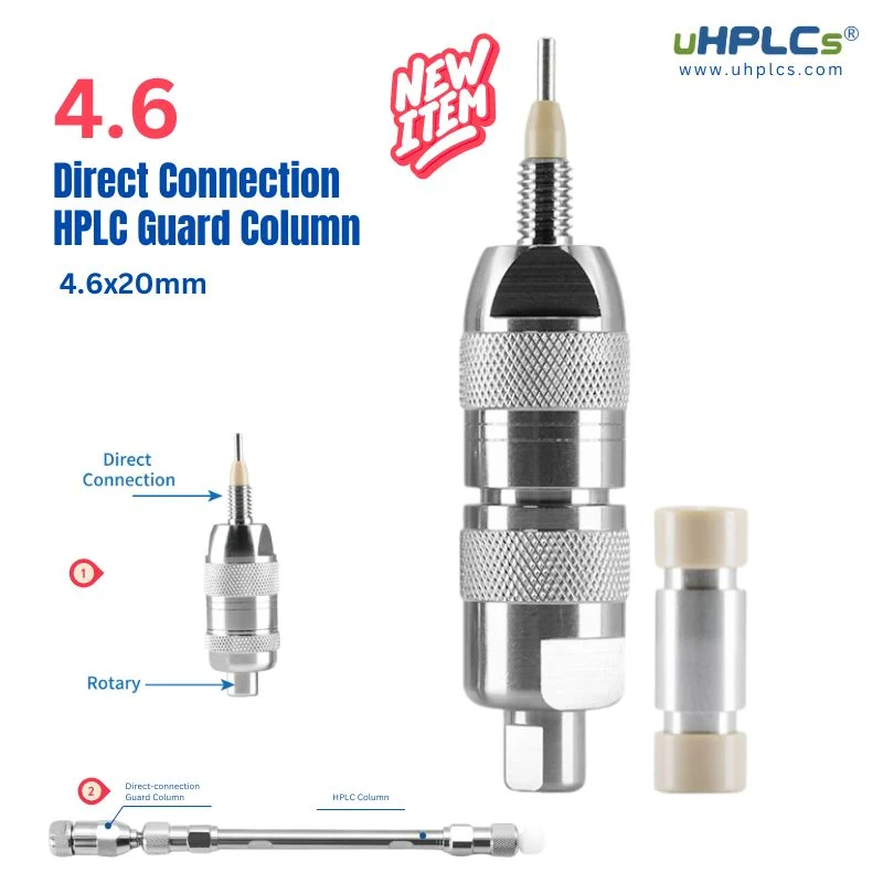 Direct Connection HPLC Guard Column 4.6 plus 20mm for sale