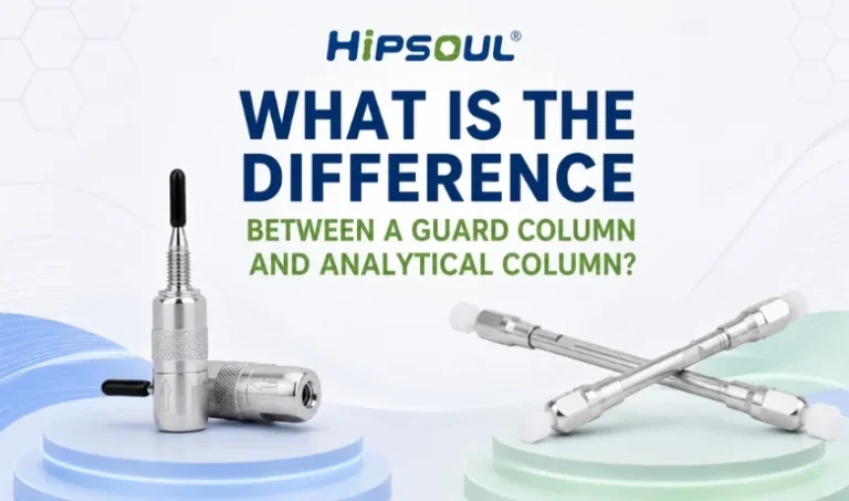 WHATISTHE DIFFERENCE BETWEEN A GUARD COLUMN AND ANALYTICAL COLUMN