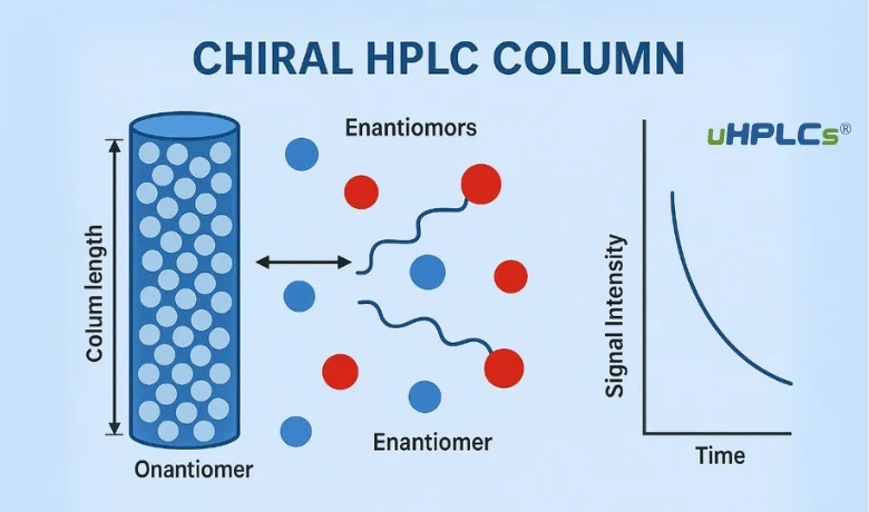 Chiral HPLC Columns working principle diagram