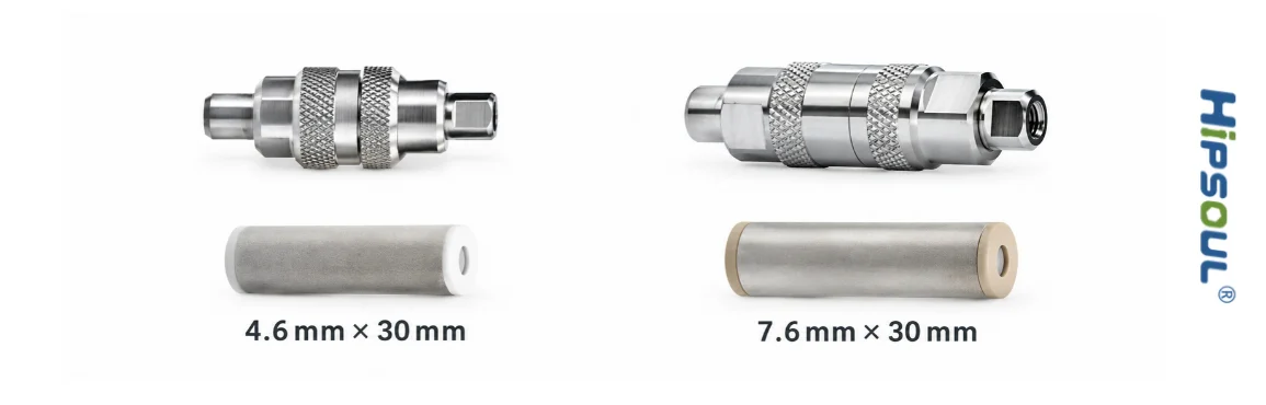 HIPSOUL Ghost Buster Column cartridges 4.6 mm × 30 mm and 7.6 mm × 30 mm