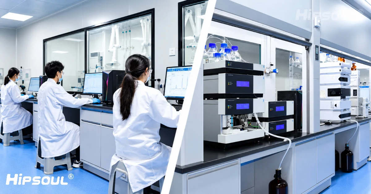 Testing, methods, identification, and purification by uHPLCs HIPSOUL
